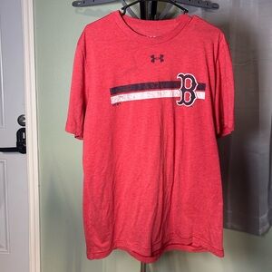 Under Armour Red Short Sleeve Men's Tee